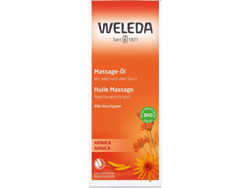 WELEDA olio massage arnica flacone 100 ml