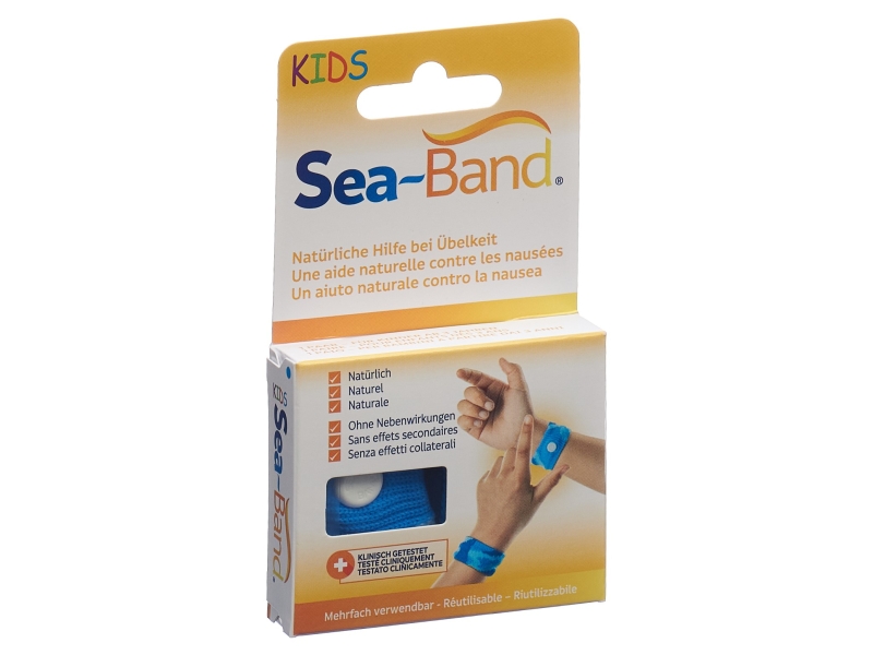 SEA-BAND bracelet acupression enfant bleu 1 paire