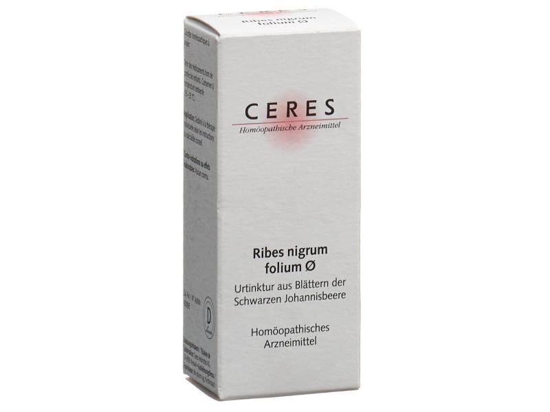 CERES Ribes nigrum folium Urtinkt 20 ml