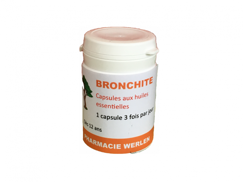 Huile Essentielles bronchite 50 capsules 100mg