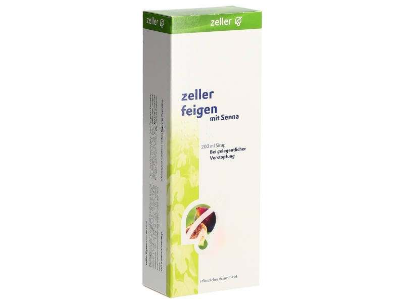 ZELLER figues avec du séné sirop flacon 200 ml