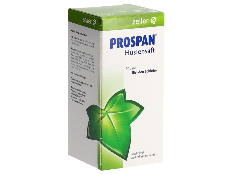 PROSPAN sirop contre la toux flacon 200 ml