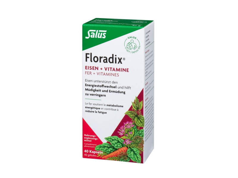 FLORADIX Vitamine + Ferro Organico 40 Capsule