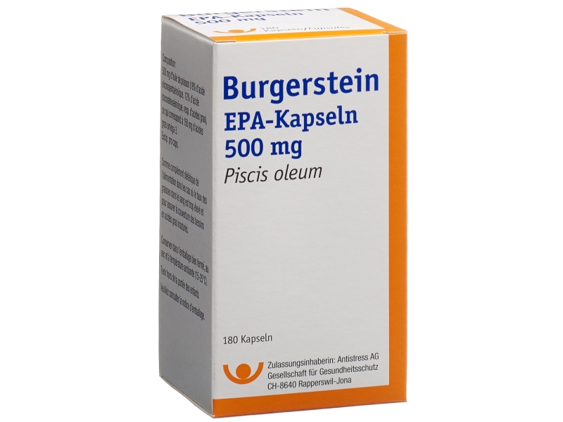 BURGERSTEIN EPA Kaps 500 mg 180 Stk