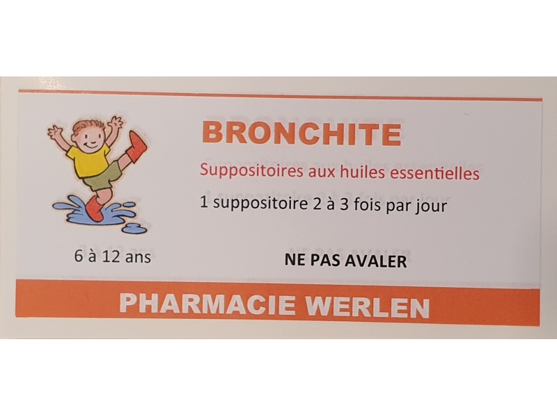 Huiles Essentielles bronchite 6 à 12 ans 10 pièces