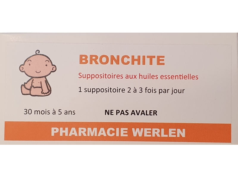Huiles Essentielles bronchite 30 mois à 5 ans 10 pièces