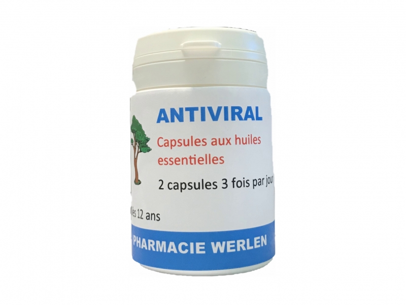 Huiles Essentielles antiviral 50 capsules 100mg