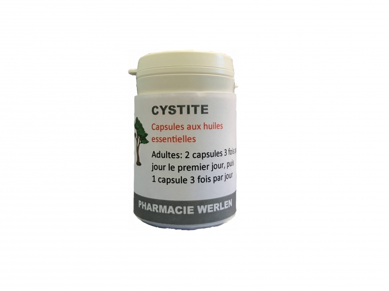 Huiles Essentielles cystite 50 capsules 100mg