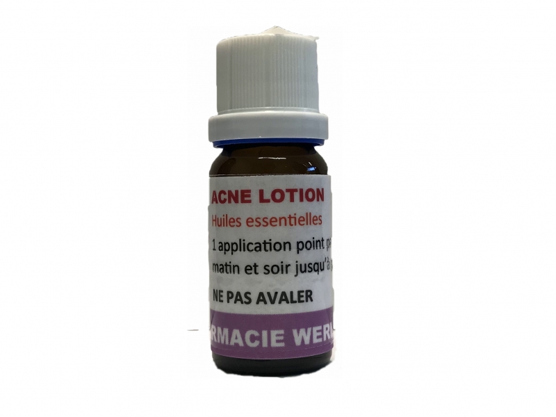 Huiles Essentielles acné lotion 10 ml