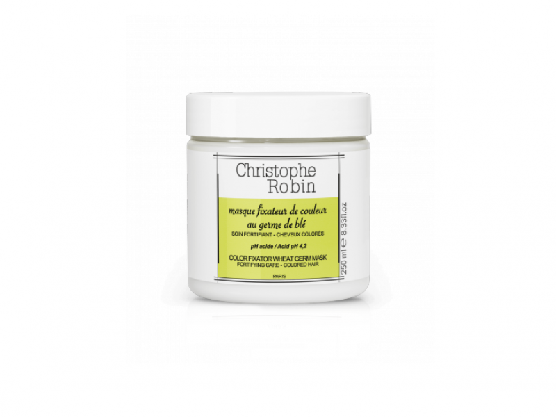 CHRISTOPHE ROBIN Masque fixateur de couleur aux germes de blé 250 ml