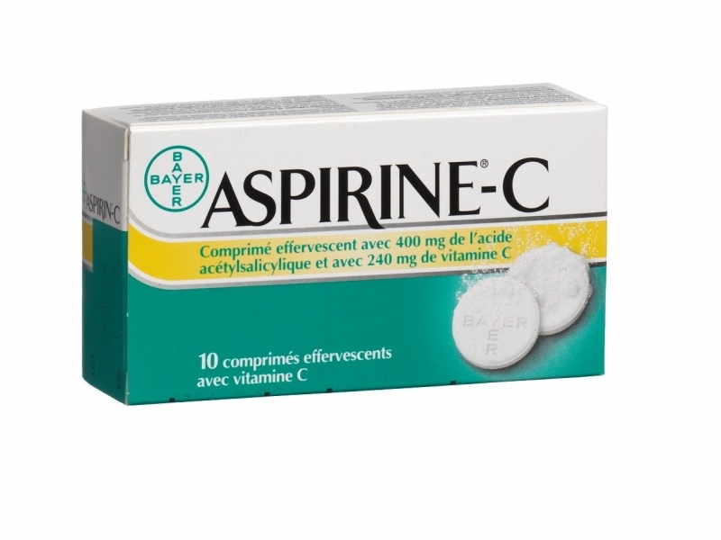 ASPIRINE-C Comprimés effervescents 10 pièces