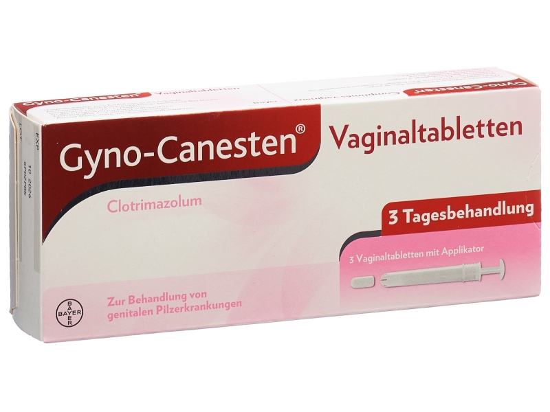 GYNO-CANESTENE Comprimés vaginaux 200mg 3 pièces