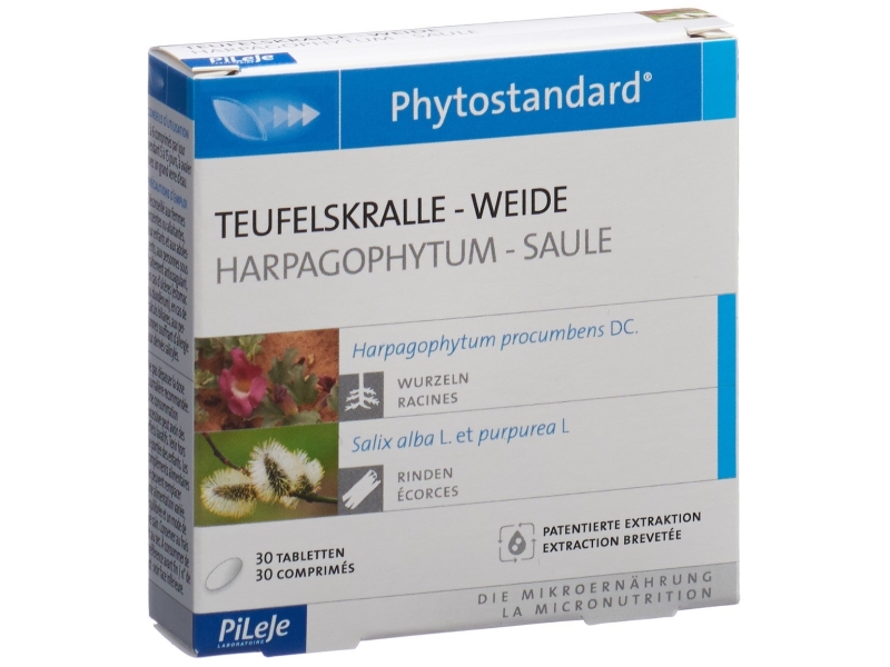 PHYTOSTANDARD Teufelskralle-Weide Tabl 30 Stk