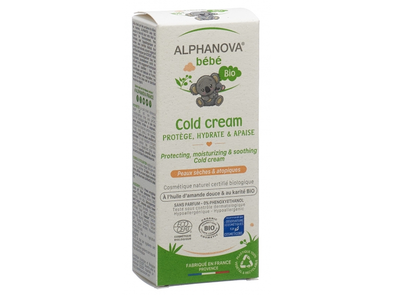 ALPHANOVA BÉBÉ Cold Cream Bio 50 ml