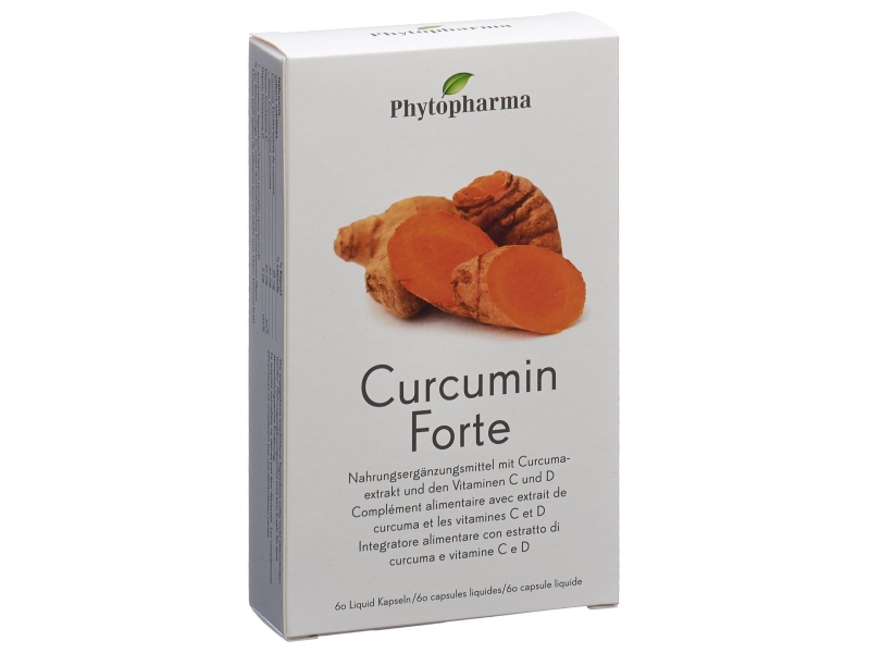PHYTOPHARMA Curcumin forte 60 capsules liquide