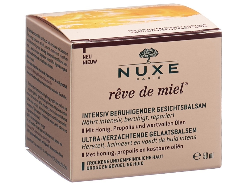 NUXE Rêve De Miel Crème Visage 2en1 Ultra Réconfortant 50 ml
