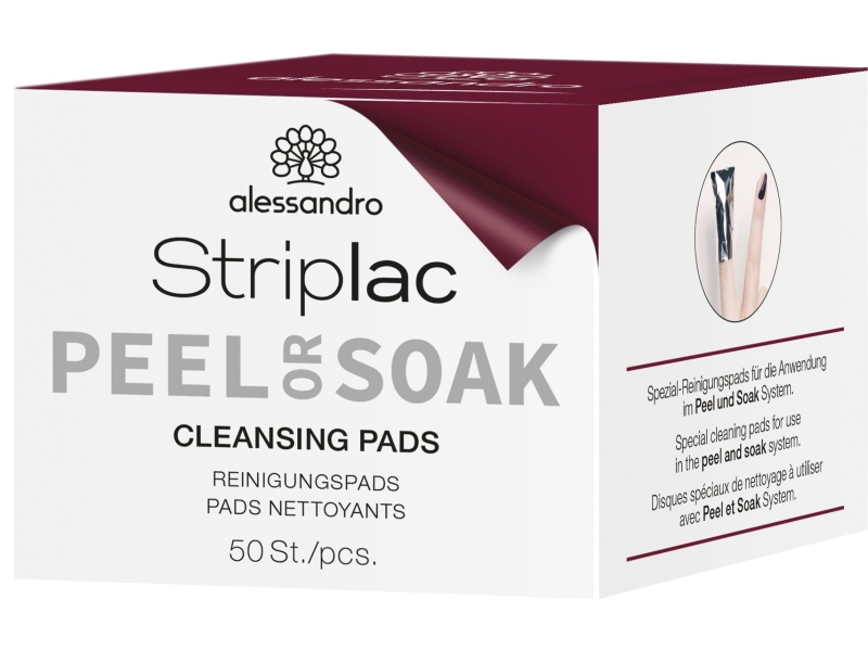 ALESSANDRO STRIPLAC Cleansing Pads 50 pièces