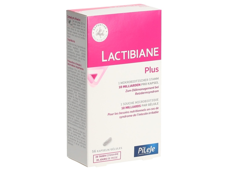 LACTIBIANE Plus 5M capsules 56 pièces