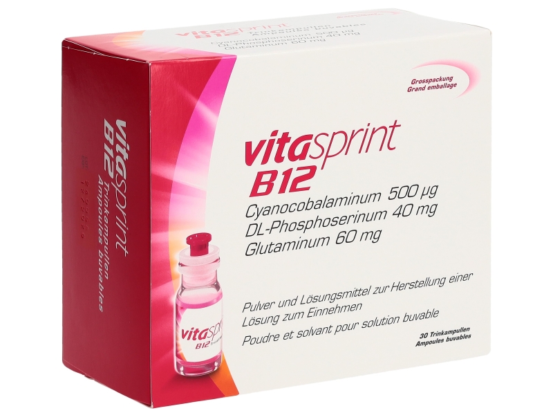 VITASPRINT B12 solution buvable (d) 30 pièces