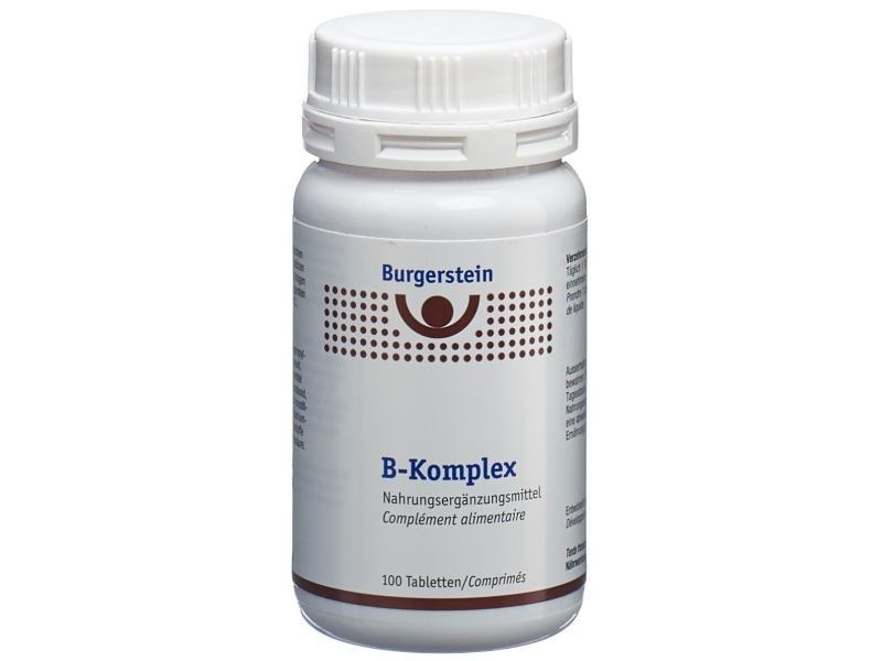 BURGERSTEIN B-Komplex Tabl 100 Stk