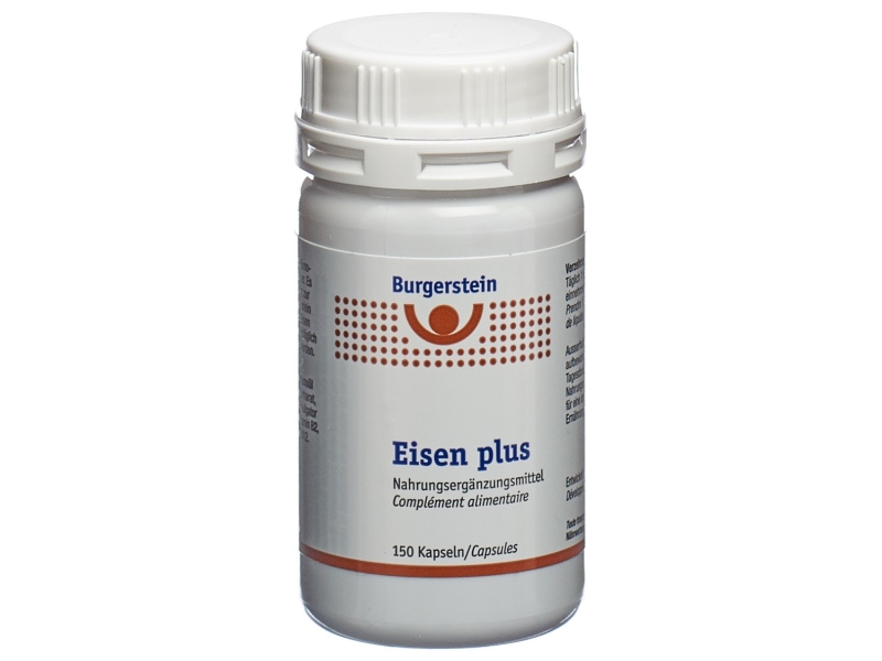 BURGERSTEIN Eisen plus Kaps Ds 150 Stk