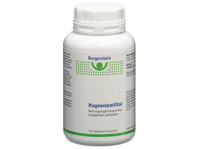 BURGERSTEIN Magnesiumvital Tabl Ds 120 Stk
