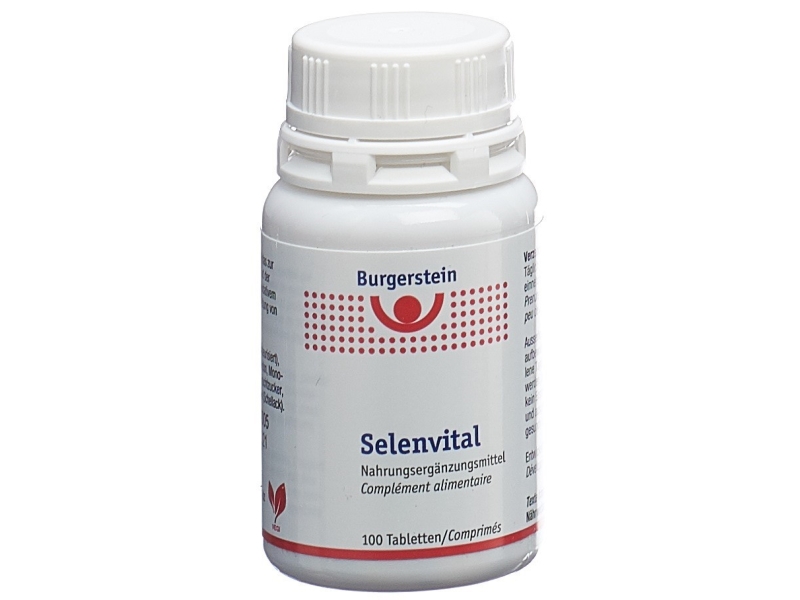 BURGERSTEIN Selenvital Tabl 100 Stk