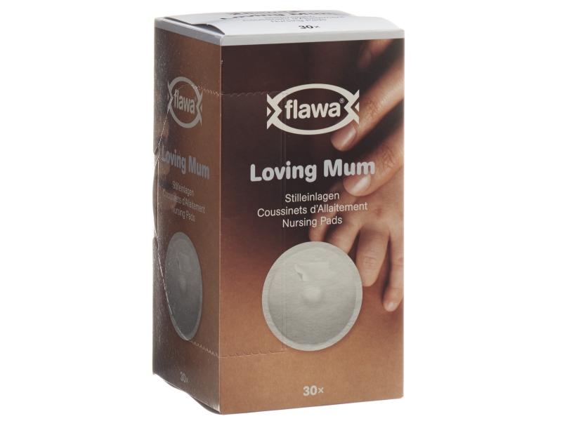 FLAWA Loving Mum Classic Coussinets, 30 Pièces