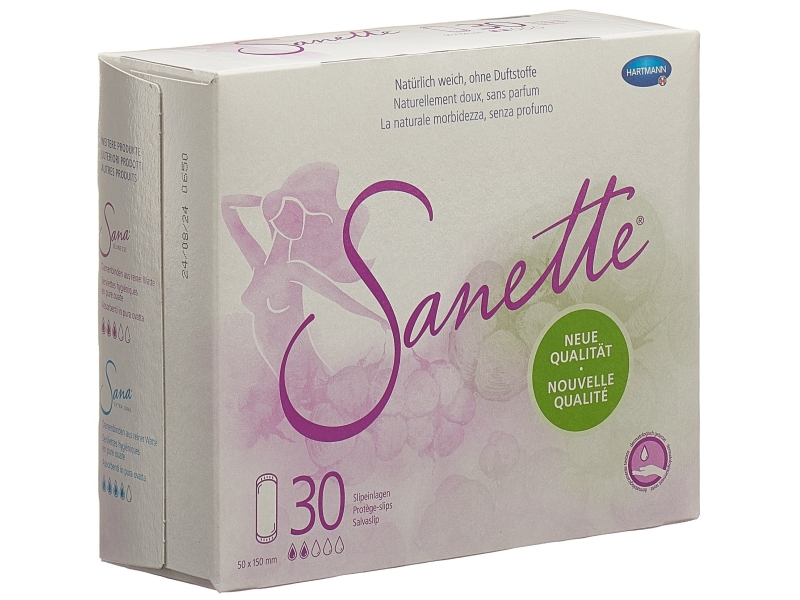 SANETTE Protège-Slip, 30 Pièces