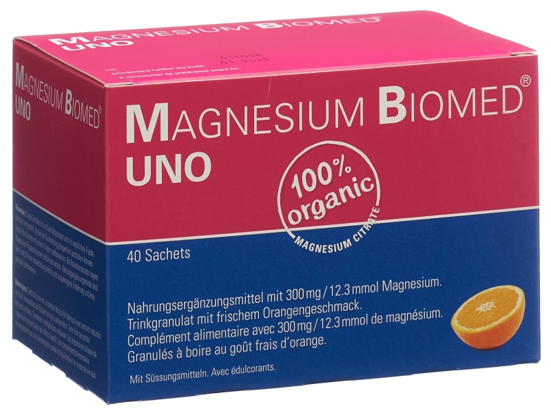BIOMED Magnesium UNO, 40 Sachets