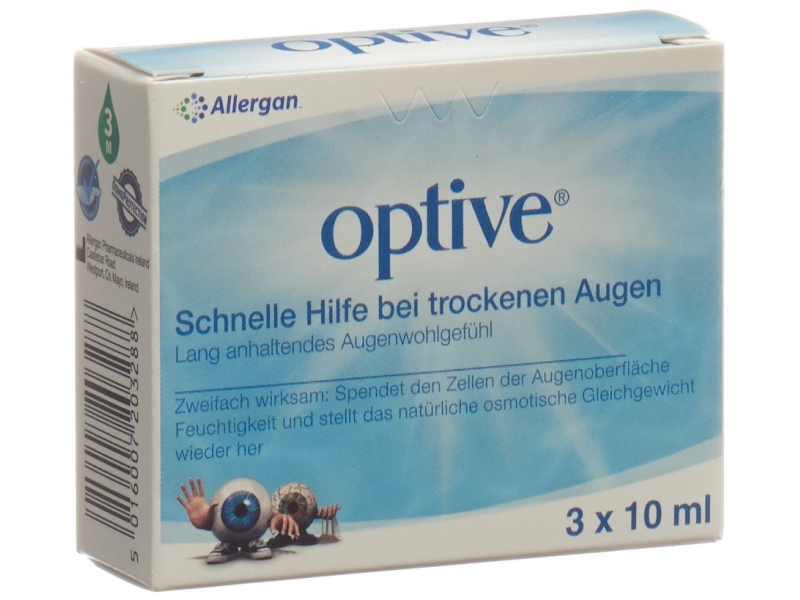 OPTIVE Augen-Pflegetropfen 3 Fl 10 ml