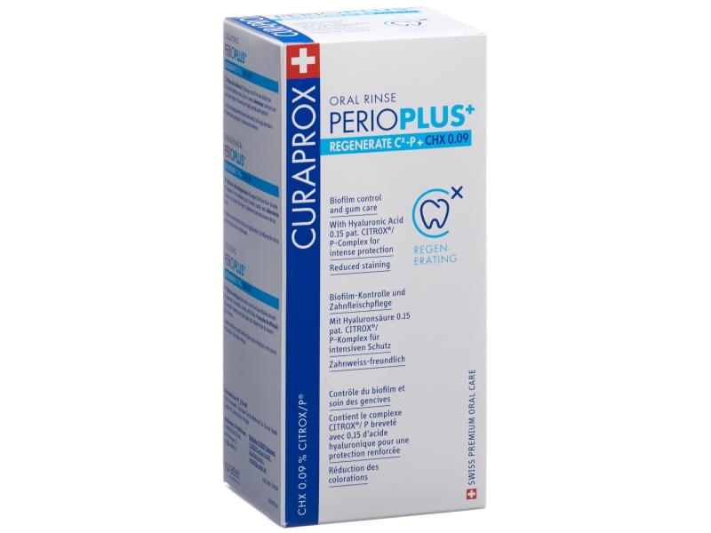CURPAROX Perio Plus Regenerate CHX 0.09%, 200 ml