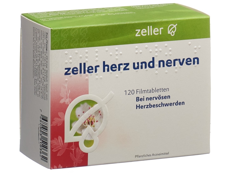 ZELLER Herz und Nerven Filmtabl 120 Stk