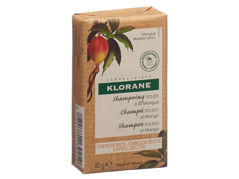 KLORANE Shampoo-Bar Mango 80 g