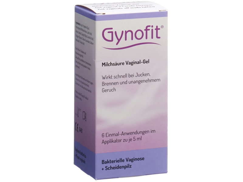 GYNOFIT Gel vaginale acide lactique 6x5 ml