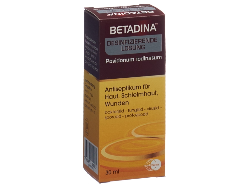 BETADINA Solution désinfectante fl 30 ml