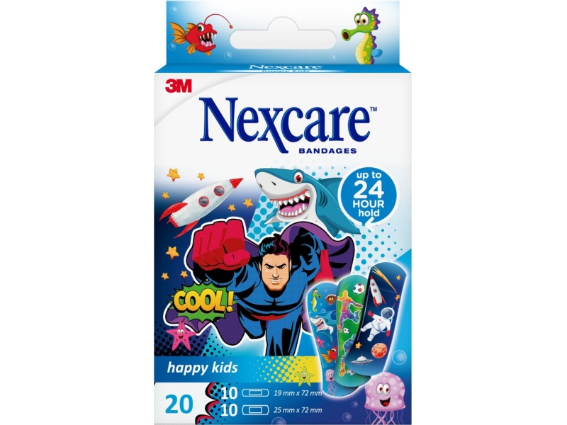 3M NEXCARE KINDERPFLAST HAPPY KIDS COOL 20 STK