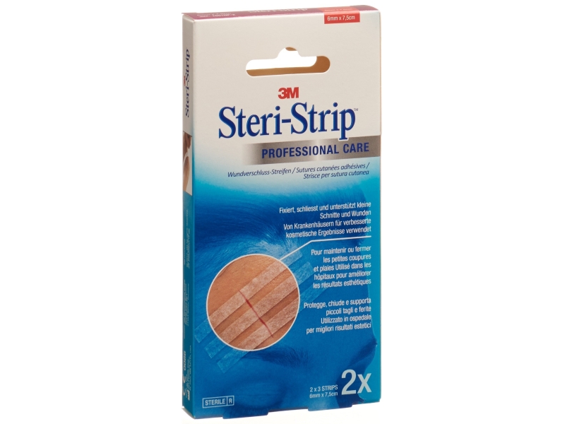 3M STERI STRIP Blendtone 6x75mm natur 2 x 3 Stk