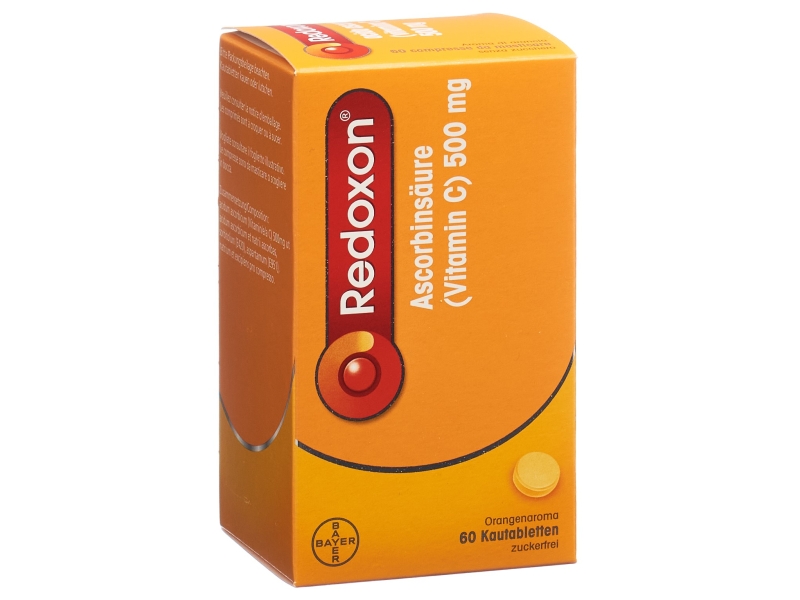 REDOXON Orange sans sucre 60 comprimés à croquer