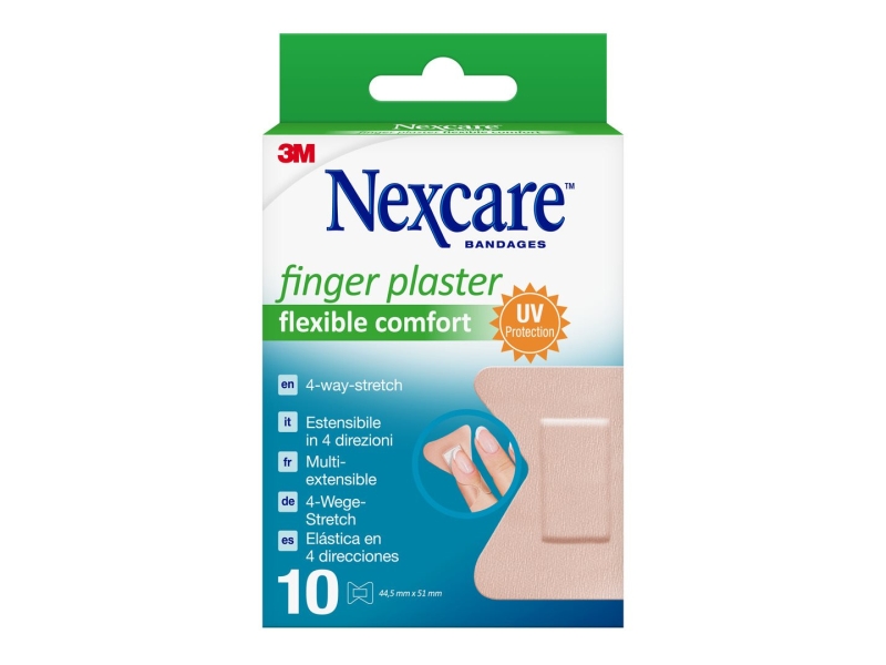 3M NEXCARE Pansement doigts comfort 4,45 x 5,1 cm 10 pièces