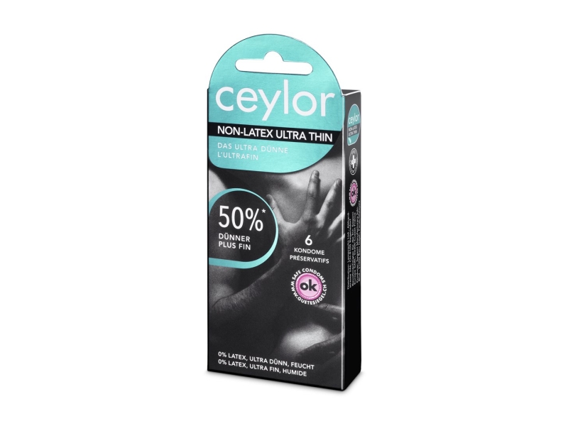 CEYLOR Non Latex préservatif ultra thin 6 pce