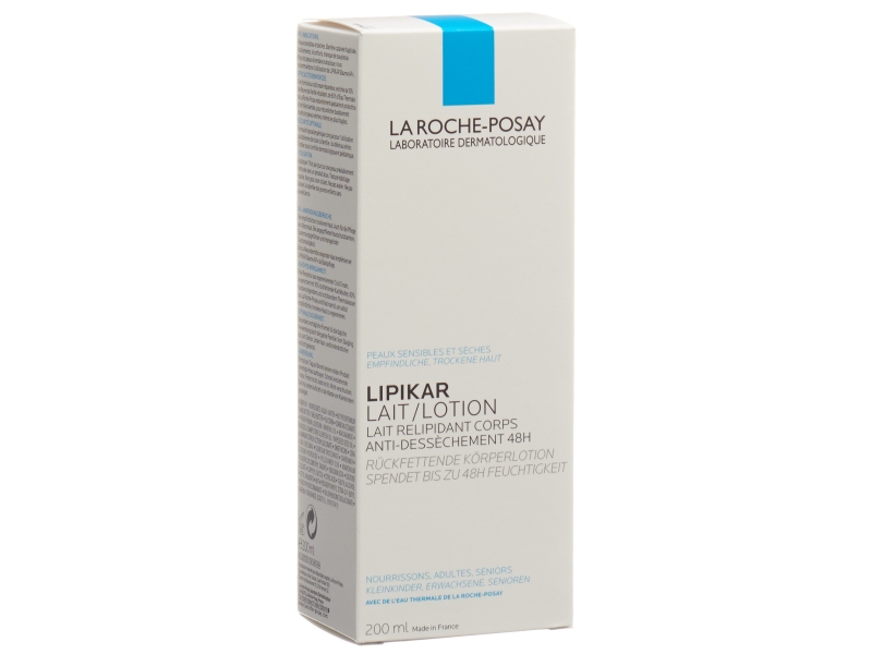 LA ROCHE-POSAY Lipikar lait corps peau sèche 200 ml