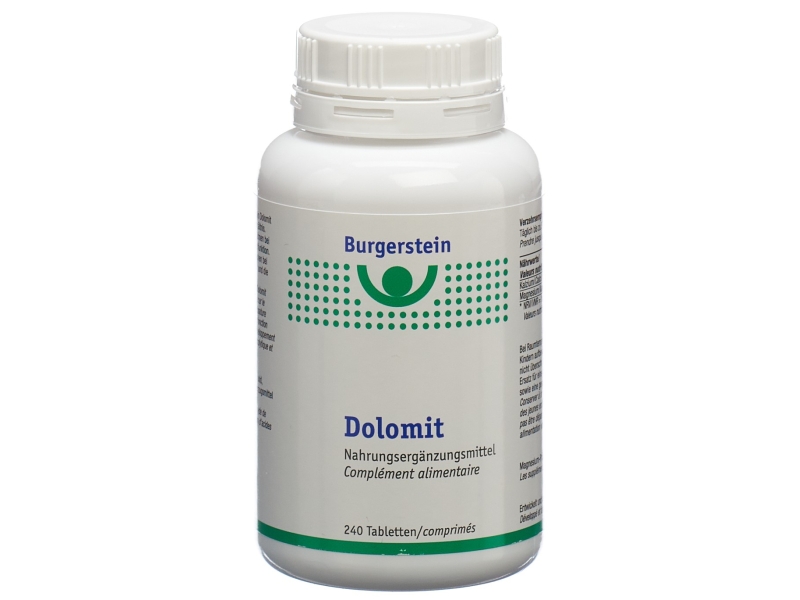 BURGERSTEIN Dolomit comprimés 240 pièces