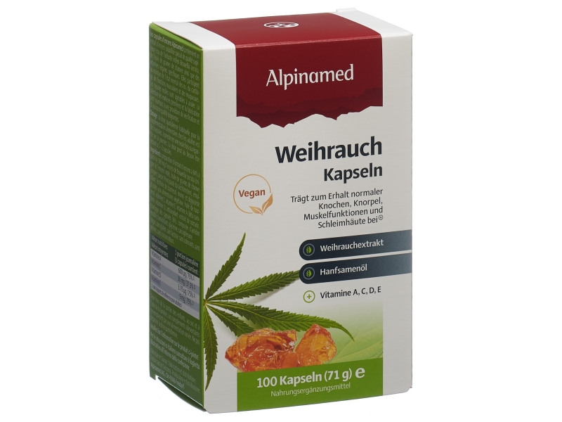 ALPINAMED Weihrauch Kaps 100 Stk