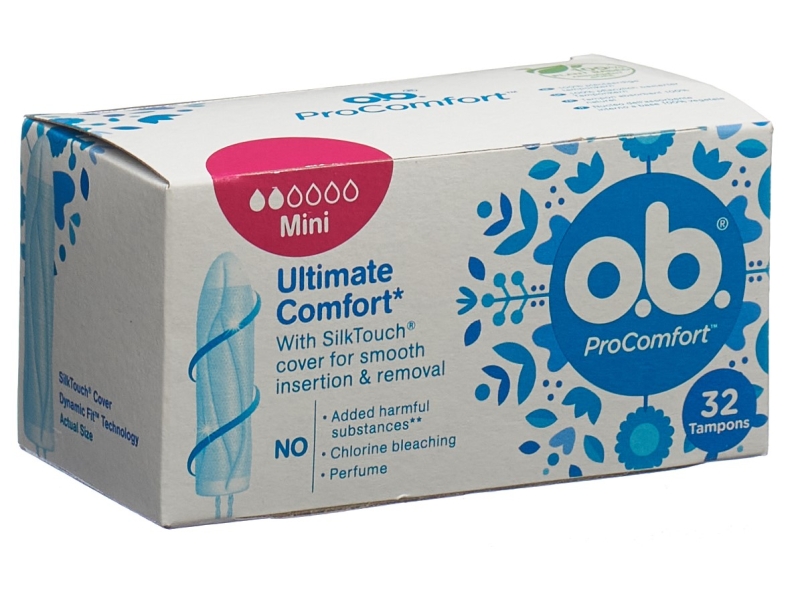 OB tampons ProComfort mini (nouveau) 32 pce