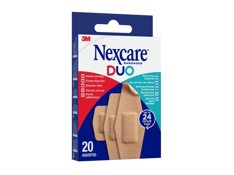 3M NEXCARE Pflaster Duo assortiert 20 Stk