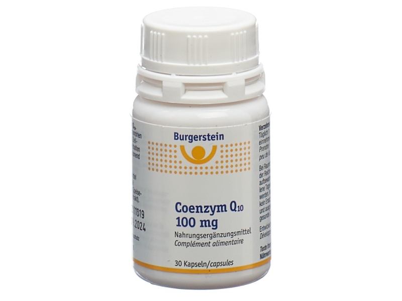BURGERSTEIN Coenzym Q10 Kaps 100 mg Ds 30 Stk