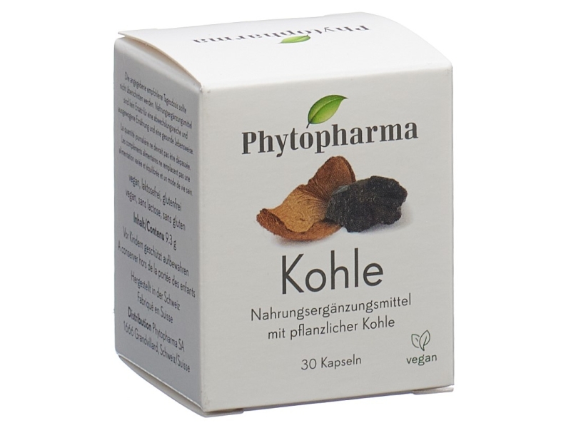 PHYTOPHARMA Kohle Kaps Ds 30 Stk