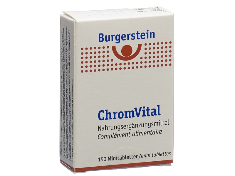 BURGERSTEIN Chromvital Tabl Disp 150 Stk