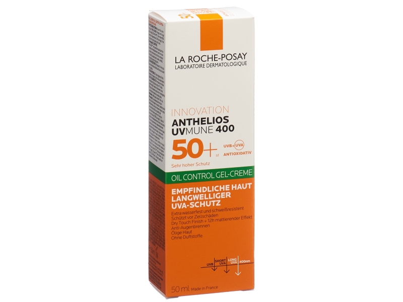 LA ROCHE-POSAY Anthelios gel oil control spf50+ 50ml